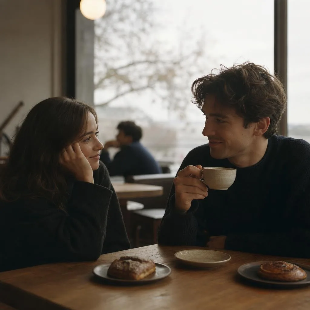 The café where we first met, on a grey morning
